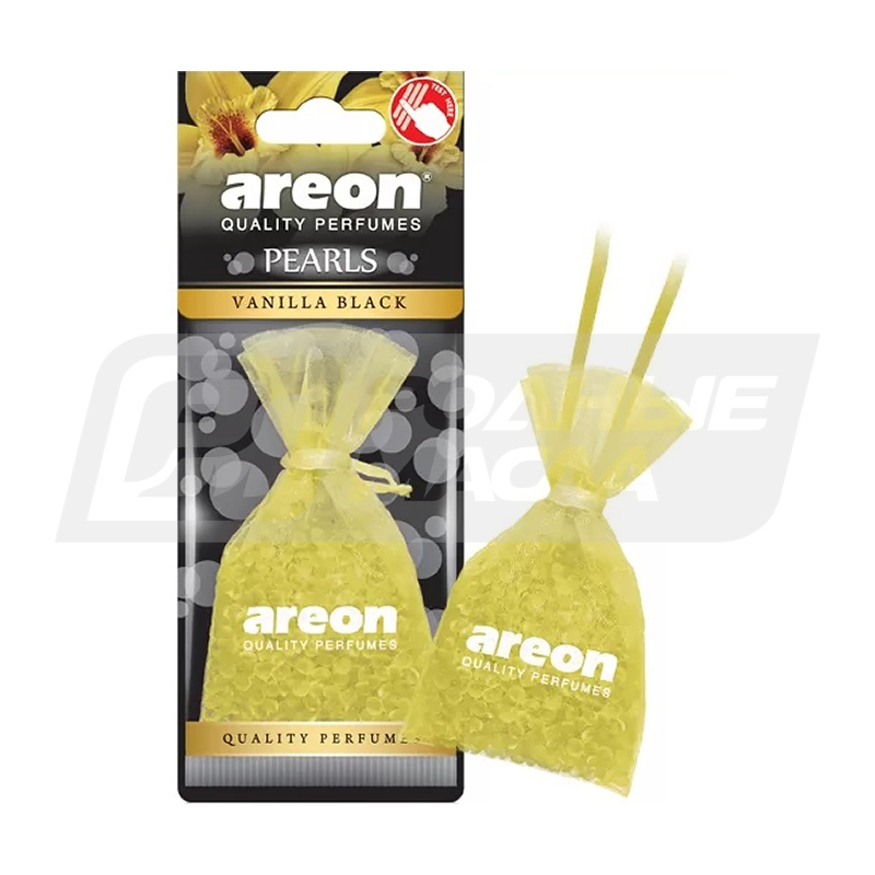 AREON Pearls Vanilla Black (Черная ваниль), 1шт ABP14