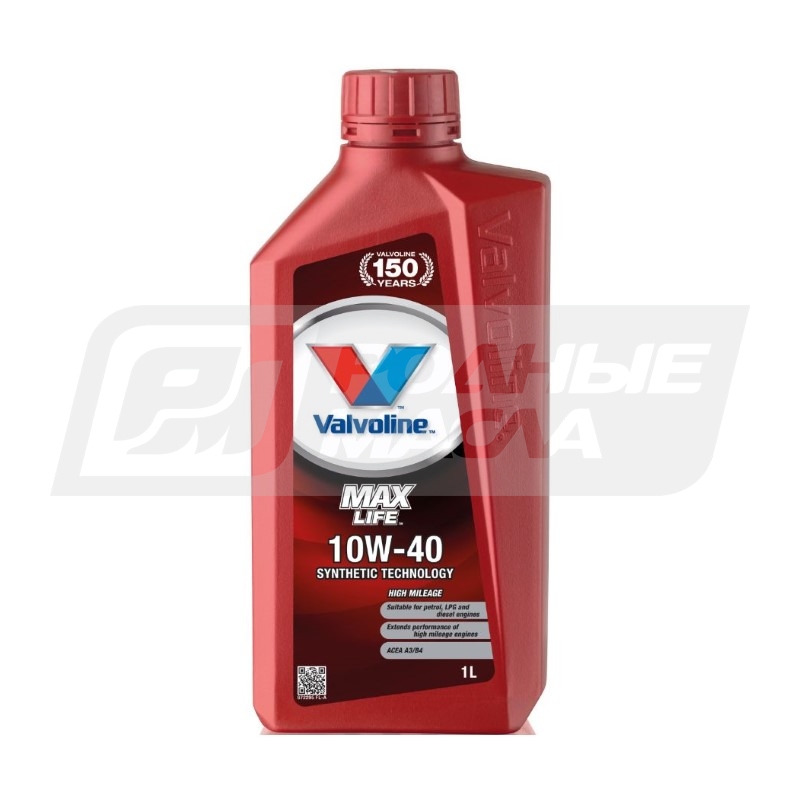 VALVOLINE MaxLife 10W40, 1л 872295